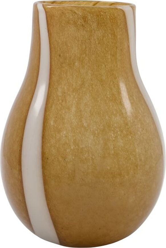 Mooni Vase 23 cm braun