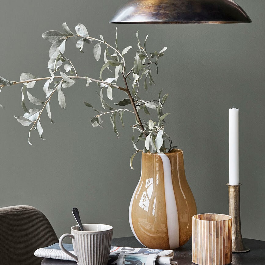 Mooni Vaza 23 cm smeđa