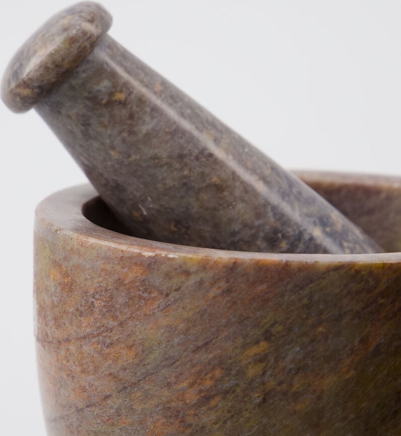 Mortero Arb, marrón