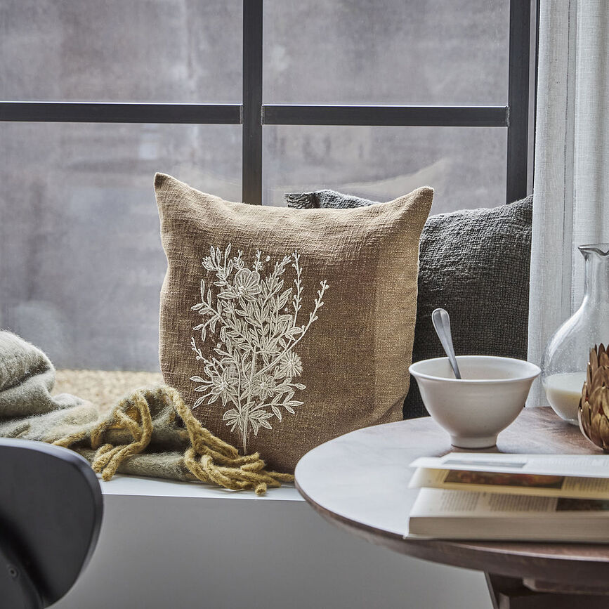 Muli Prevleka za vzglavnik, 50 x 50 cm, kamelja