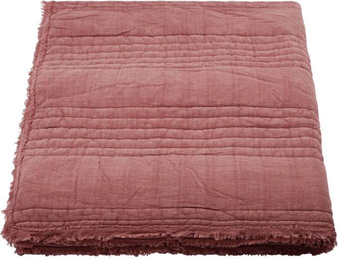 Narzuta Ruffle 130 x 180 cm różowa