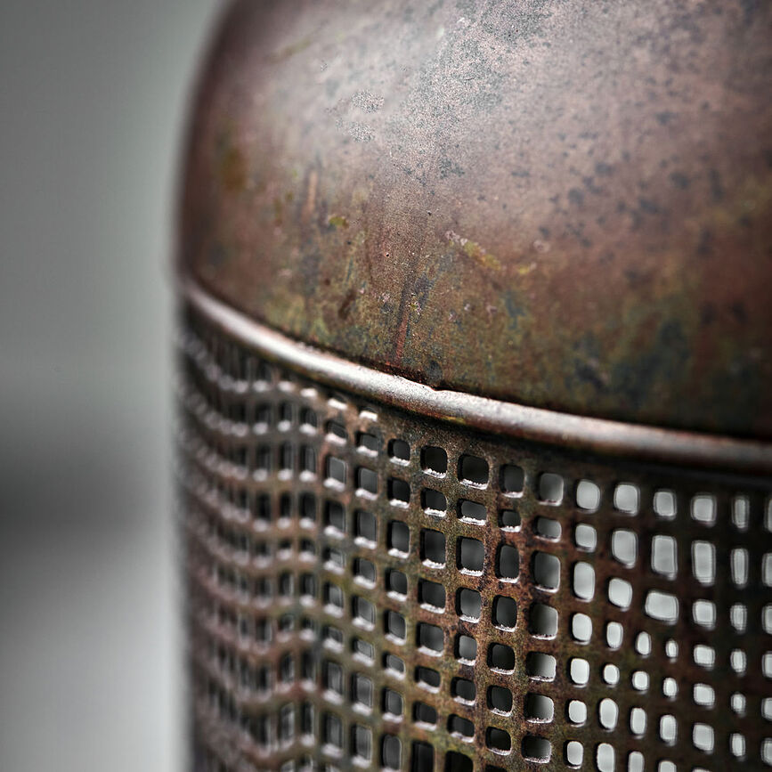 Nett Lanterne 27 cm, bronze antique