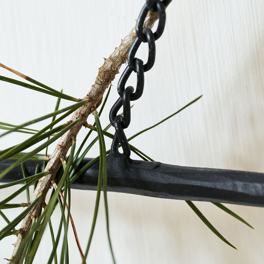 Nicky Suspension Décorative simple, 150 cm, noire