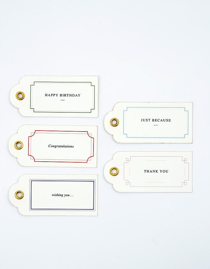 Nila Etikete za poklone 10 kom.