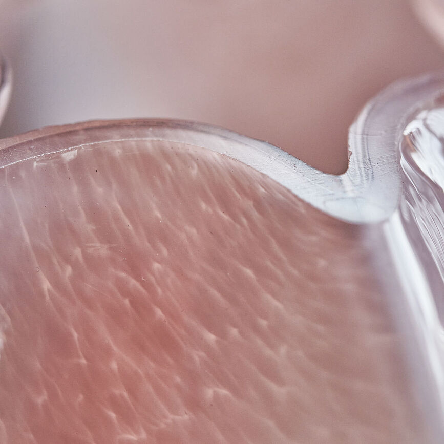 Nixi Bougeoir pour bougie chauffe-plat, rose