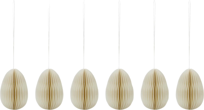 Oeufs Décoratifs à Suspendre, Lot de 6