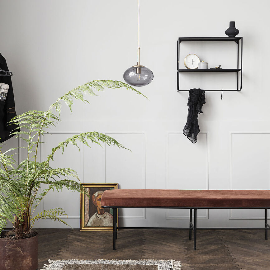 Opal Lampa viseća 22 cm bijela