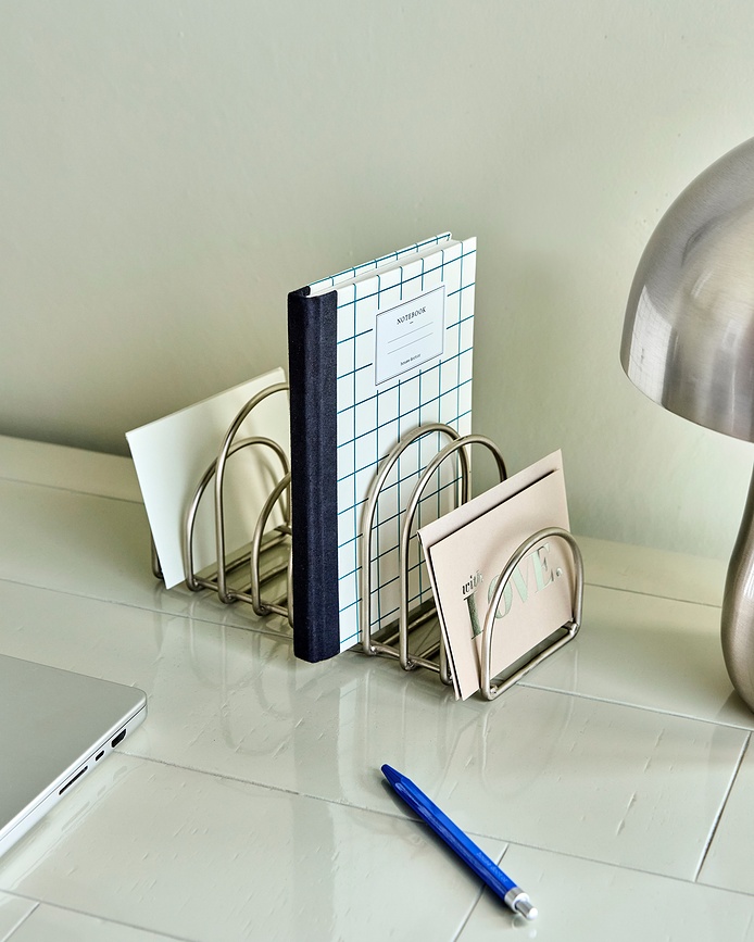 Organizador de escritorio HDPampi, plateado