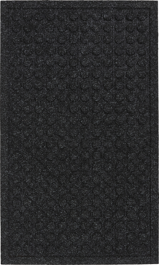 Paklājs durvīm HDEntry 75 x 45 cm, melns