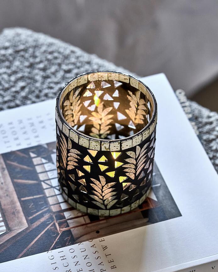 Palm Κηροπήγιο για ρεσό, 8 εκ, μαύρο