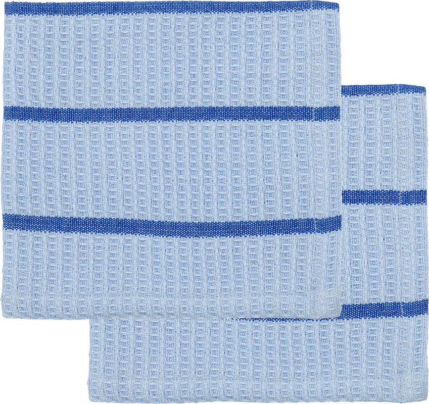 Paños de Cocina HDRena, 30 x 30 cm, azul claro, 2 unidades