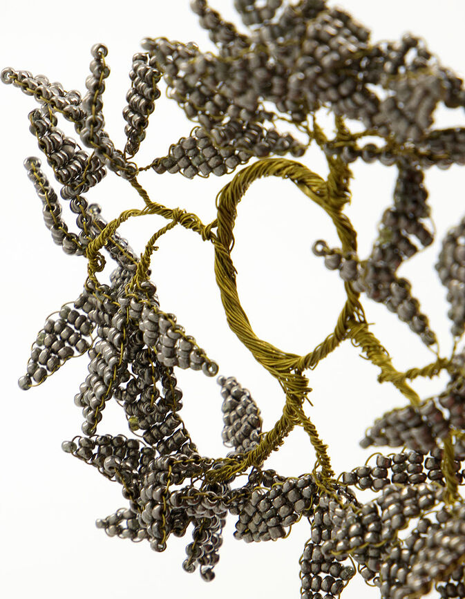 Pearl Prstenovi za Salvete sivo-zlatni 2 kom.