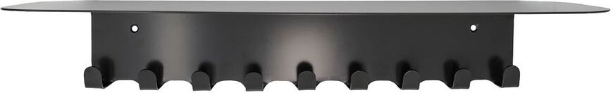 Perchero de pared con estante Book