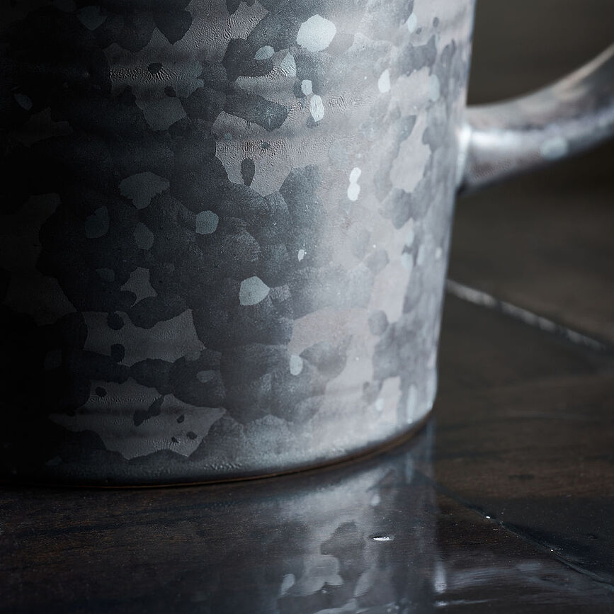 Pion Pichet, gris et blanc