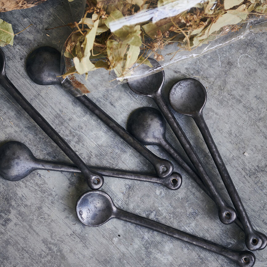 Pion Cuillère à café, blanche et grise