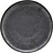 Pion Frühstücksteller schwarz-braun