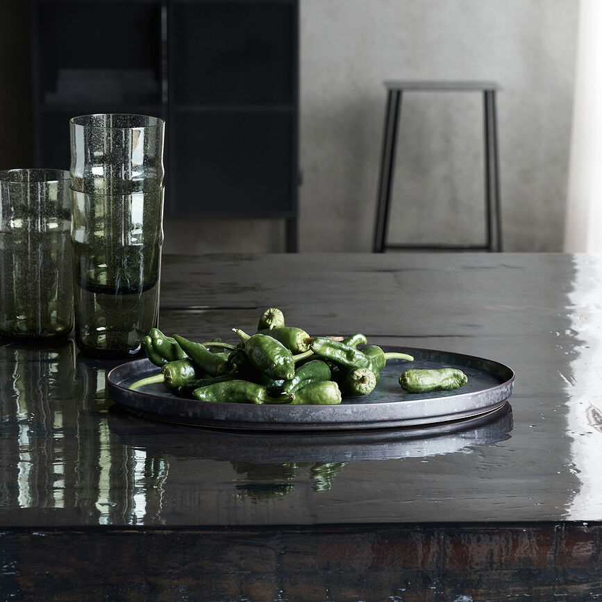 Pion Πιατέλα, 30,9 cm, μαύρο-καφέ