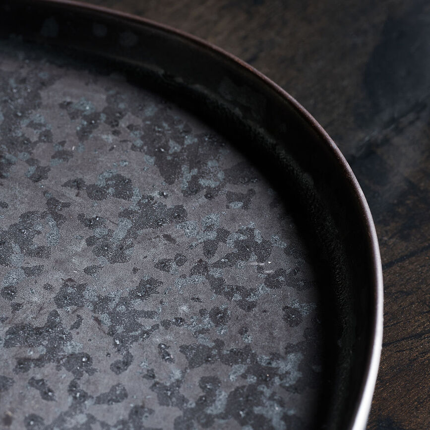 Pion Πιατέλα, 30,9 cm, μαύρο-καφέ