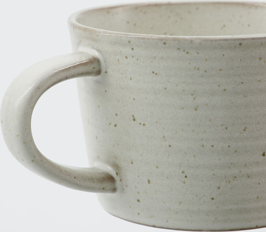 Pion Tasse et Soucoupe, noir et marron