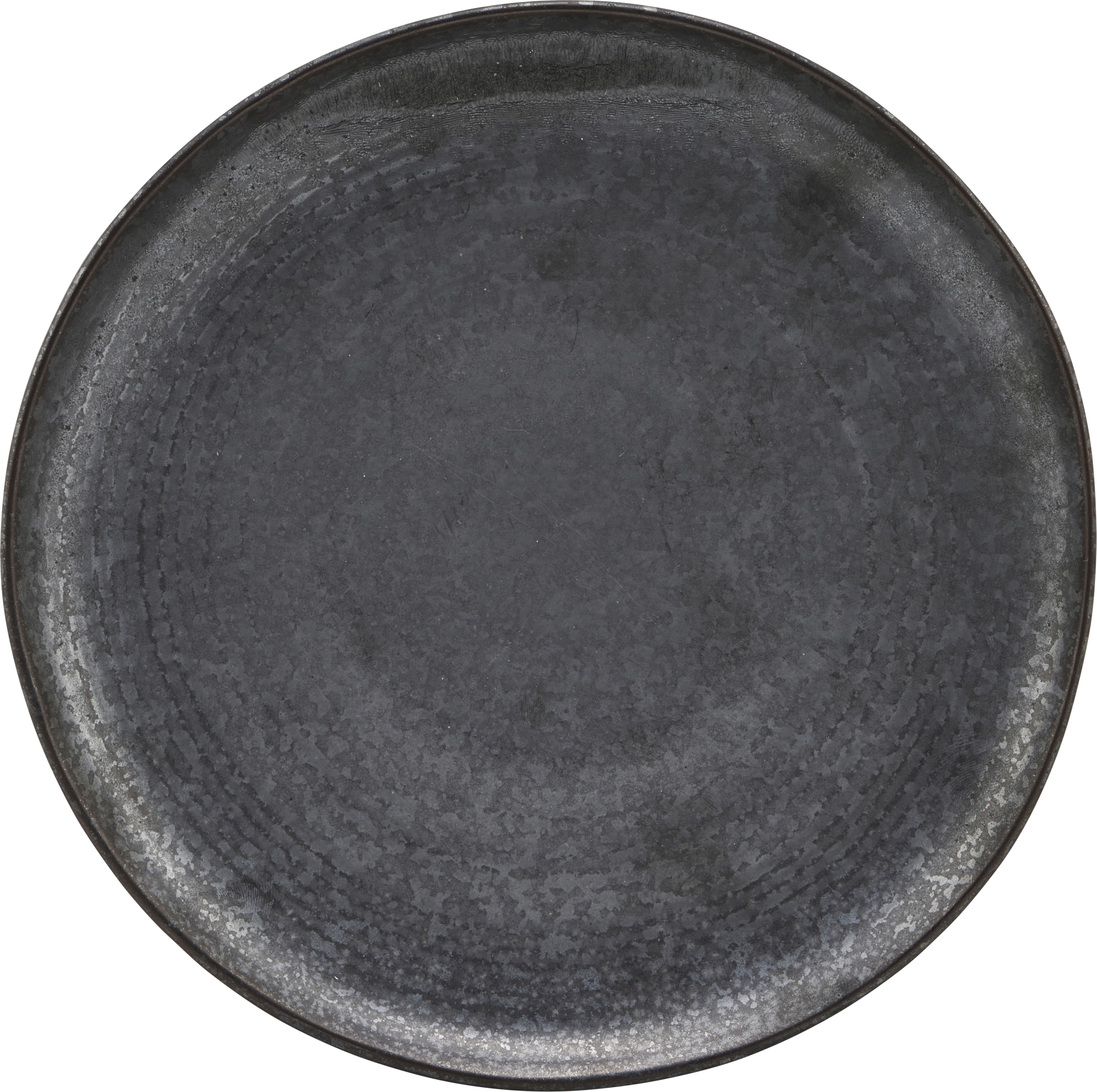 Pion Frühstücksteller schwarz-braun