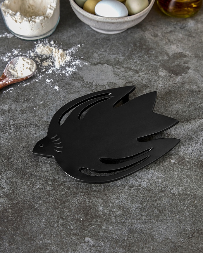 Pira Podstavek za vroče posode, črn