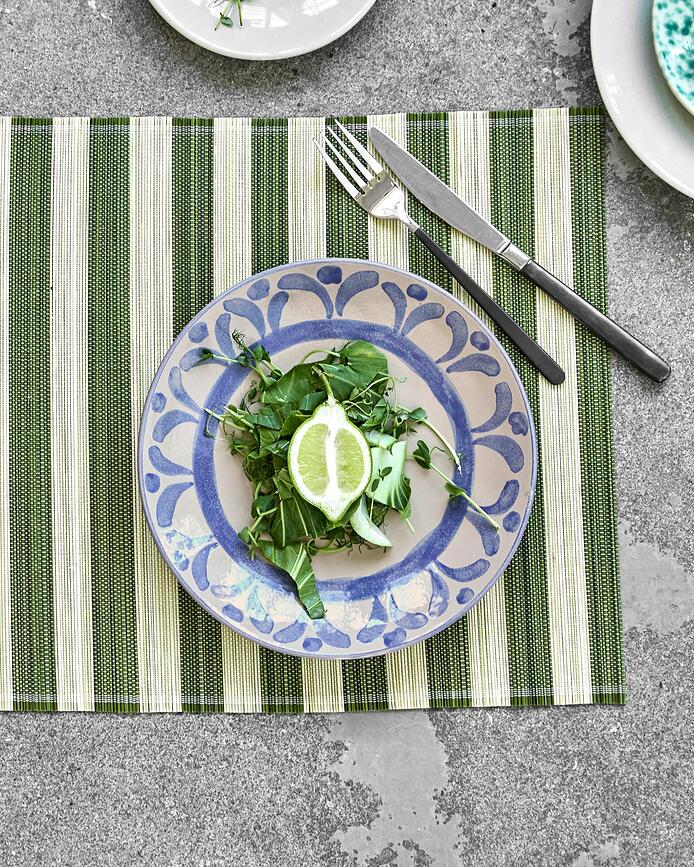 Plato de Desayuno Diva, 23 cm, azul