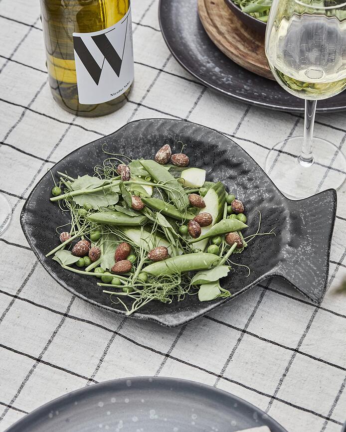 Plato de servir Kala, 26,5 cm, negro