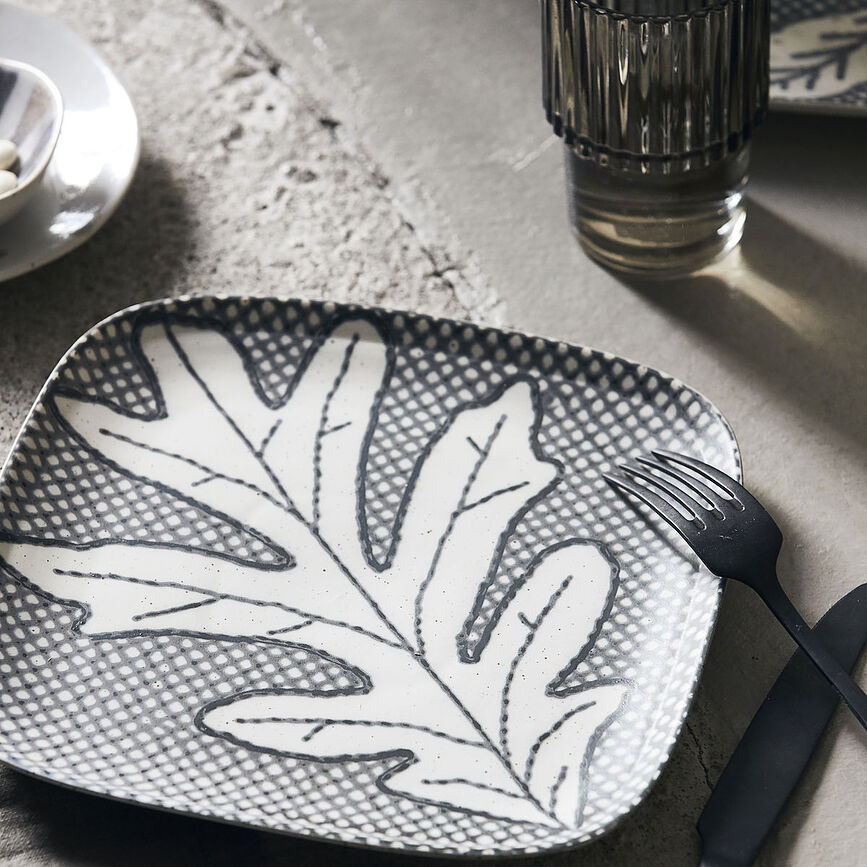 Plato House Doctor Chestnut, cuadrado