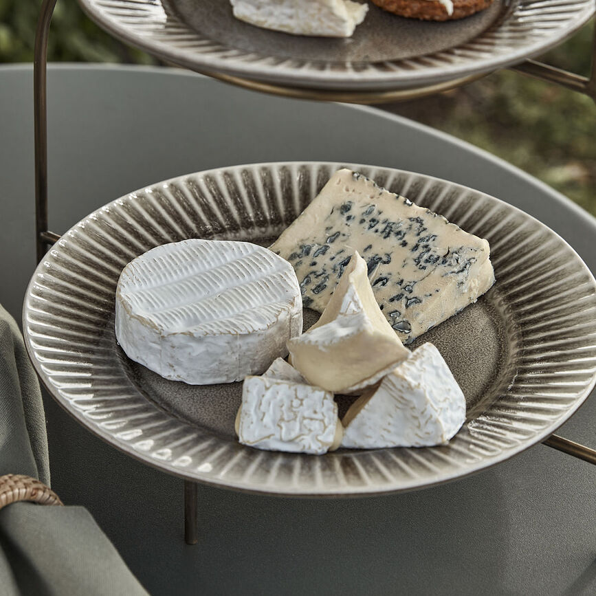 Plato llano Pleat, 27 cm