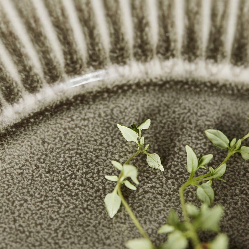 Plato llano Pleat, 27 cm