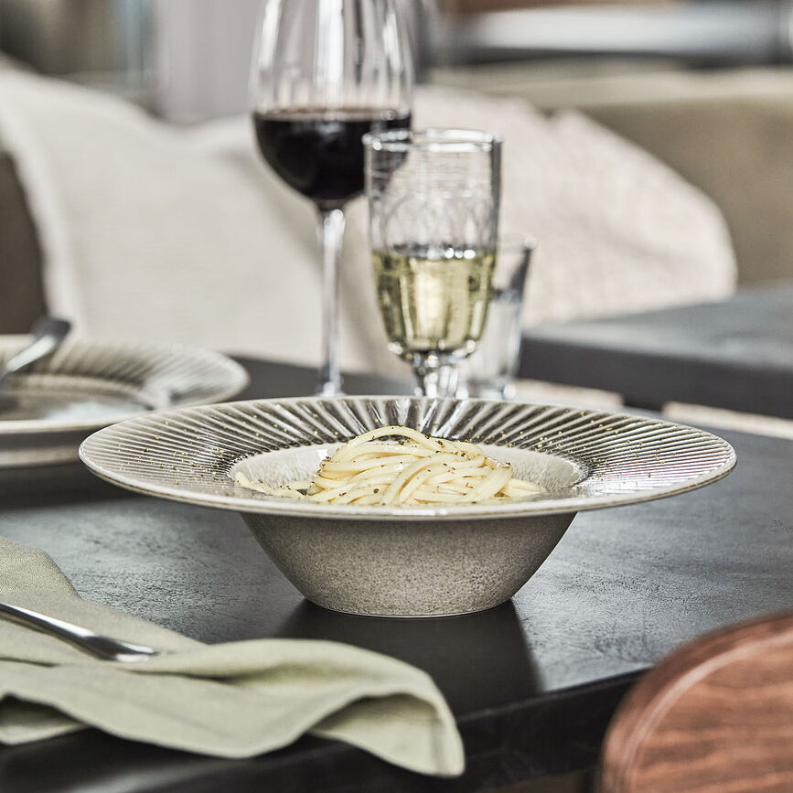 Plato para pasta Pleat, 26 cm