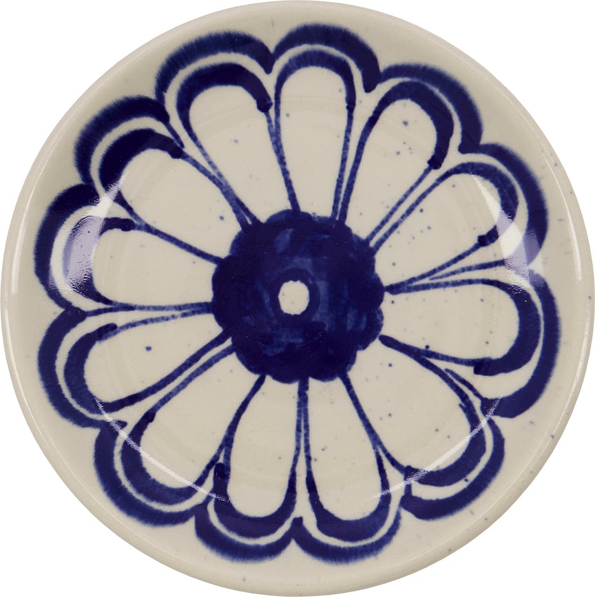 Platos de Aperitivo Diva, azules, Pack de 3 unidades