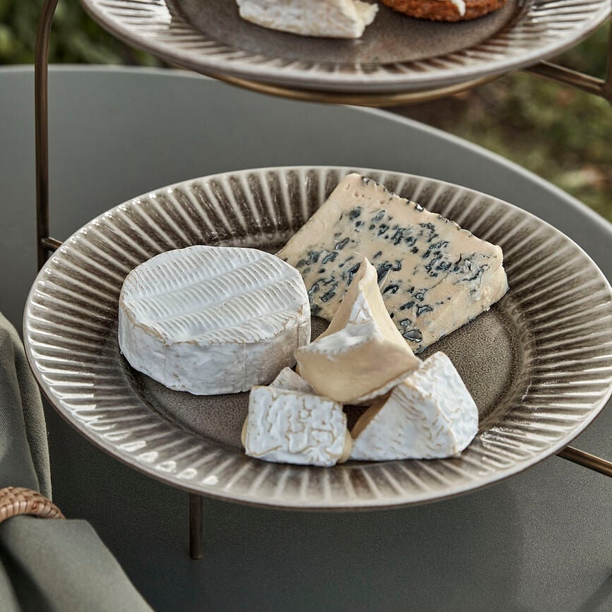 Pleat Jedilni krožnik, 27 cm