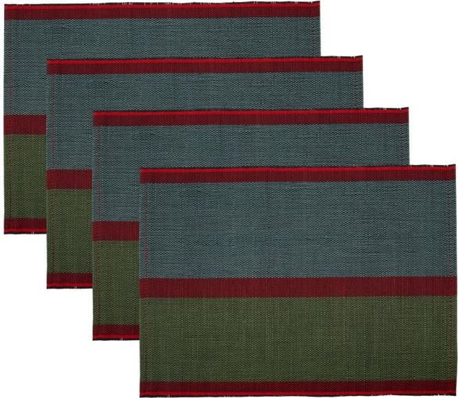 Podkładki pod talerze Serv 35 x 48 cm zielone 4 szt.