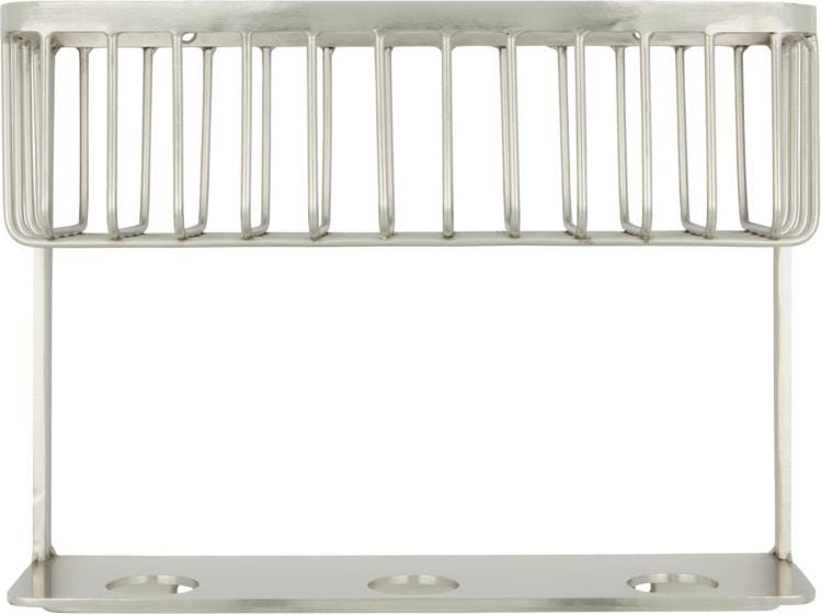 Półka łazienkowa House Doctor 25,5 cm srebrna