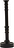 Portacandela Jersey 20 cm marroncino