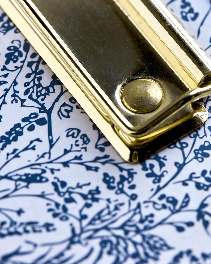 Portapapeles con pinza House Doctor, rojos, 2 unidades