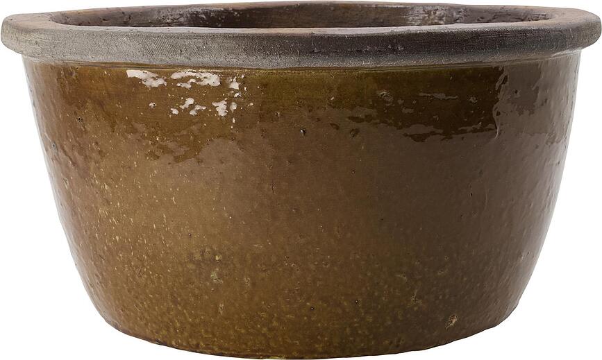 Portavaso Whai 37 cm senape