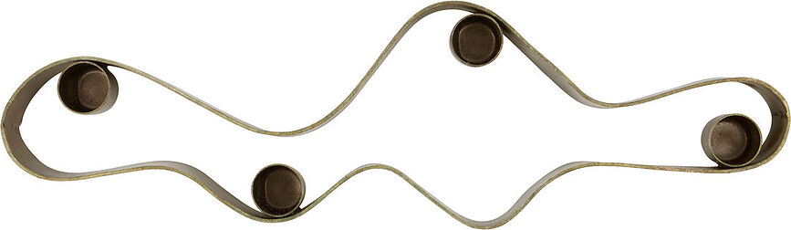 Portavelas Flood, bronce antiguo