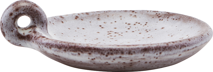 Portavelas Freja, gris y rojo