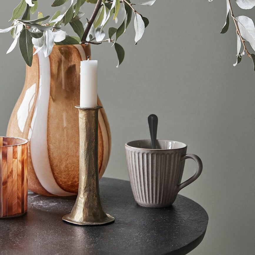 Portavelas Ticca, para vela estándar, 16 cm