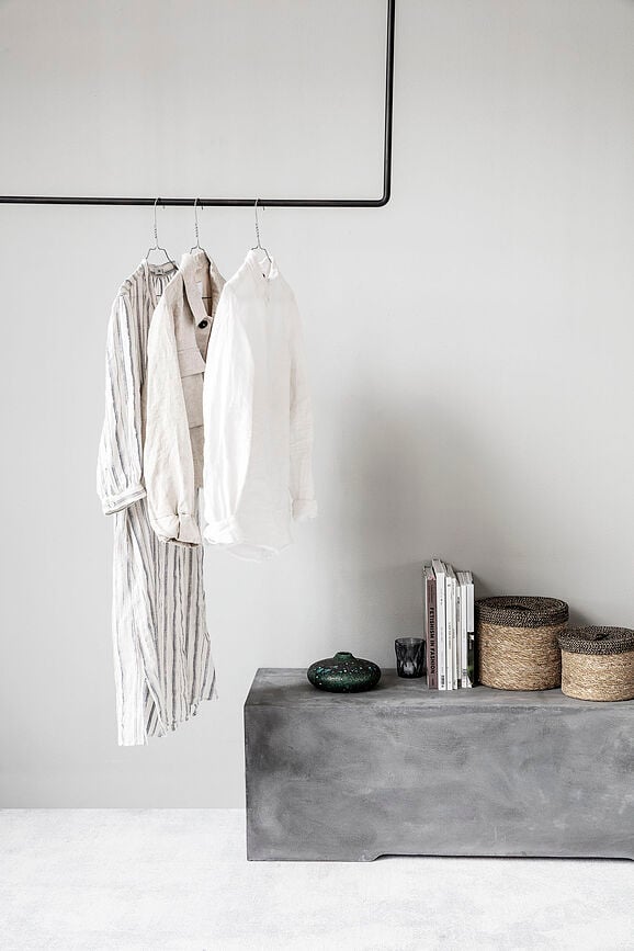 Portavelas para vela de té Facet, gris