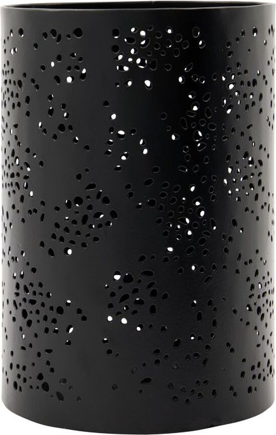 Portavelas para vela de té Rando, negro