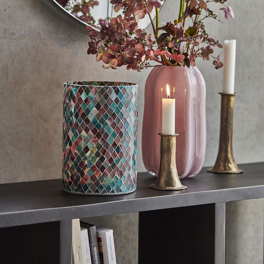 Portavelas para velas de té Teela, 13 cm