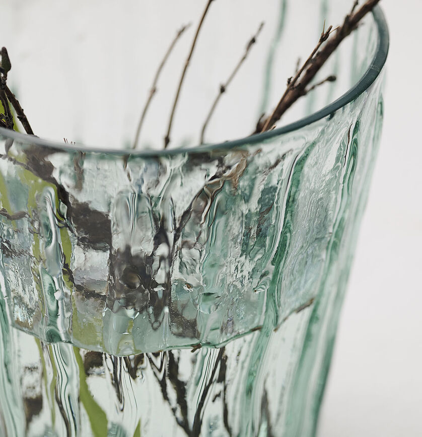 Portavelas para velas de té Tinka, azul claro