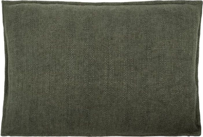 Poszewka na poduszkę Maku 40 x 60 cm ciemnozielona