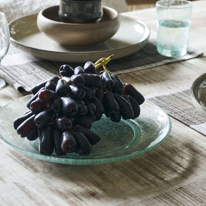 Rain Πιάτα, κεραμικά, πράσινα, 27 cm, 2 τμχ