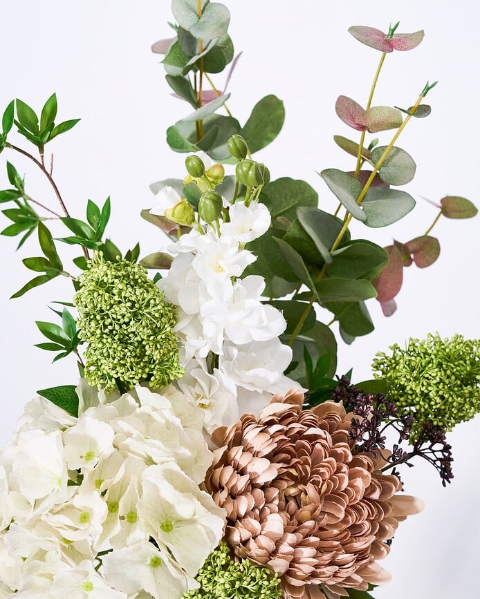 Ramo de Flores Artificiales House Doctor Calm Purple, 38 cm