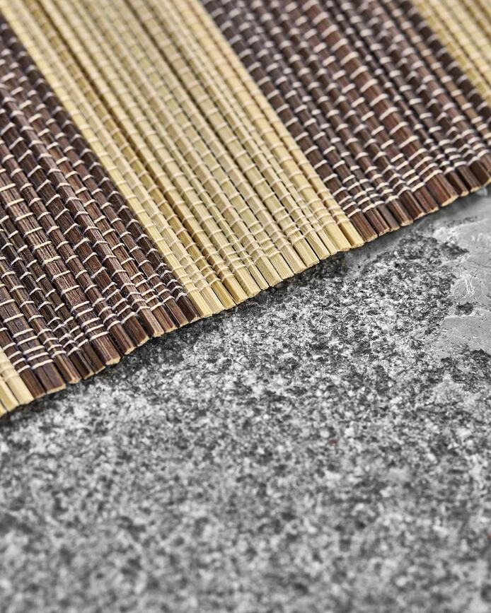 Rayas Set de Table, vert, Lot de 4