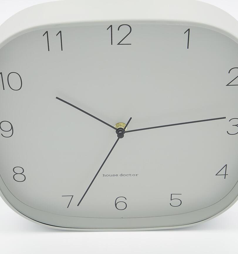 Reloj de pared Shape, gris oscuro